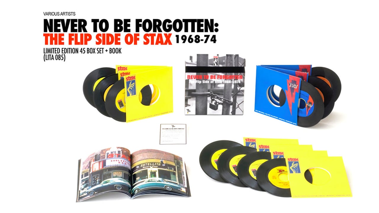스택스 레이블 컴필레이션 (Never To Be Forgotten: The Flip Side of Stax 1968-1974) [7인치 Vinyl 박스세트 ]