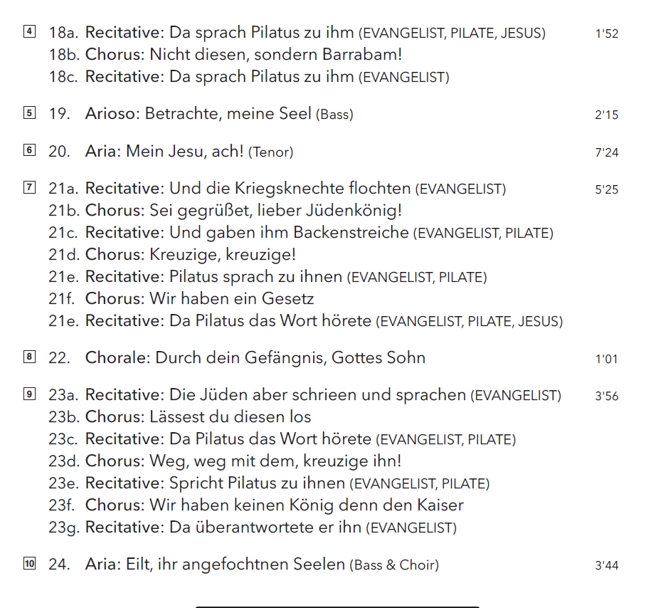Masaaki Suzuki 바흐: 요한 수난곡 (J.S.Bach: Johannes-Passion BWV 245) 