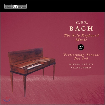 Miklos Spanyi 칼 필립 엠마누엘 바흐: 솔로 키보드 음악 27집 (C.P.E. Bach: The Solo Keyboard Music)