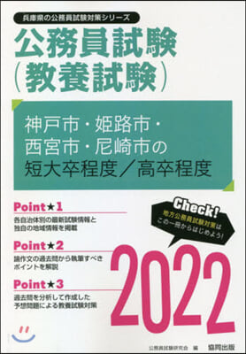 ’22 神戶市.姬路市.西 短大卒/高卒