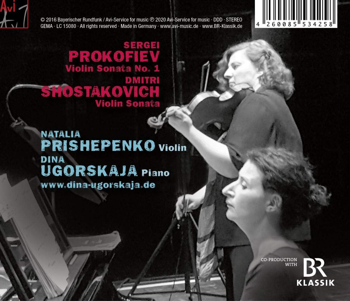 Natalia Prishepenko 프로코피예프 / 쇼스타코비치: 바이올린 소나타 (Prokofiev: / Shostakovich: Violin Sonata) 
