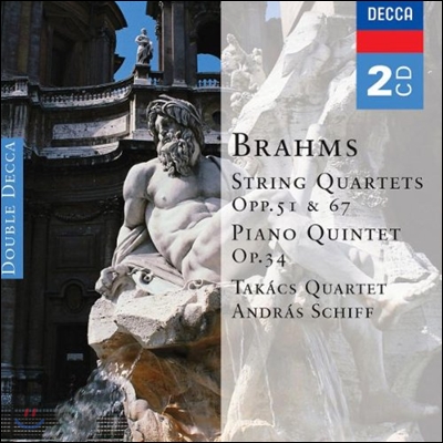 Takacs Quartet 브람스: 현악 사중주곡, 피아노 오중주 - 타카치 사중주단 (Brahms: String Quartets Op.51 &amp; 67, Piano Quintet)