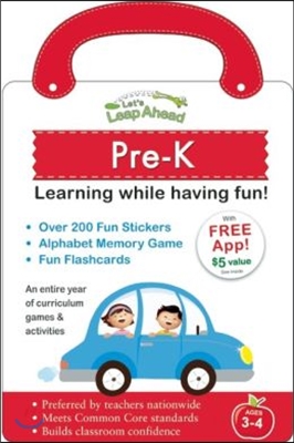 Let&#39;s Leap Ahead: Pre-K Learning While Having Fun! [With Sticker(s)]