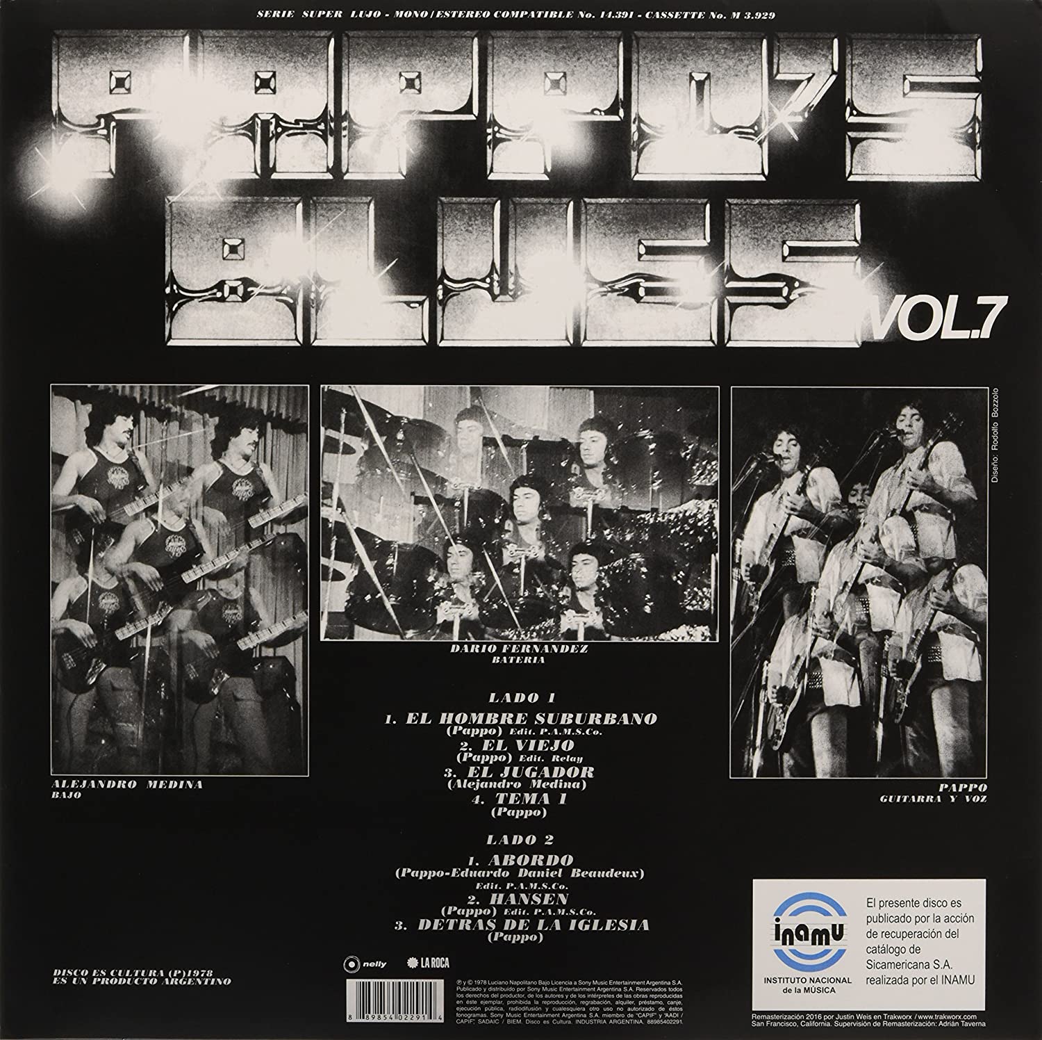 Pappo's Blues (파포스 블루스) - Vol.7 [LP] 