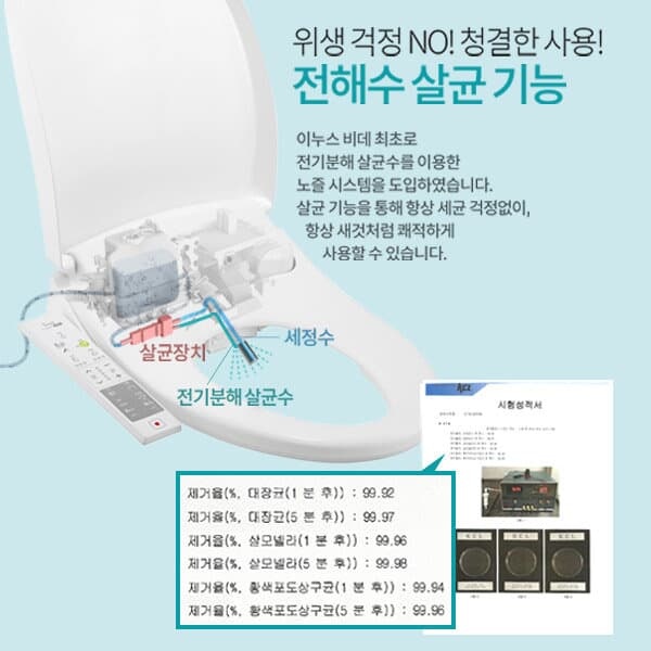 이누스 방수비데 IS-735(정품필터2개 증정)