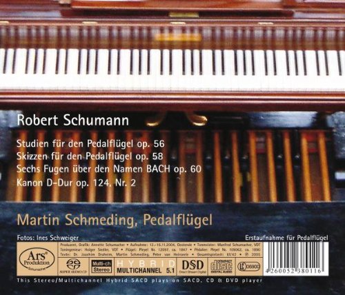 Martin Schmeding 슈만: 페달피아노 작품 전집 (Schumann : Complete Works for Pedalpiano) 