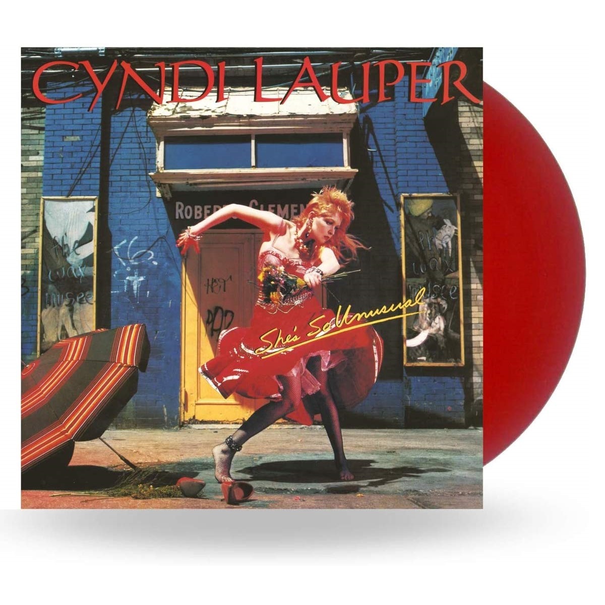 Cyndi Lauper (신디 로퍼) - She's So Unusual [레드 컬러 LP] 