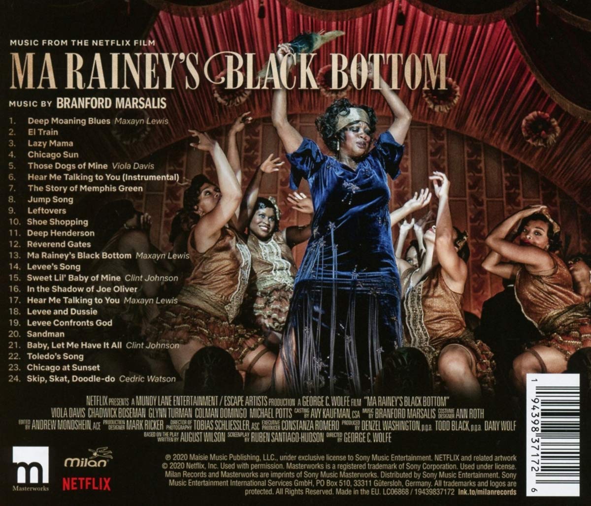 '마 레이니, 그녀가 블루스' 드라마 음악 (Ma Rainey's Black Bottom OST by Brandford Marsalis) 