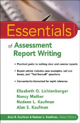 Essentials of Assessment Report Writing