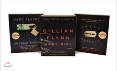 Gillian Flynn CD Audiobook Bundle: Gone Girl; Dark Places; Sharp Objects