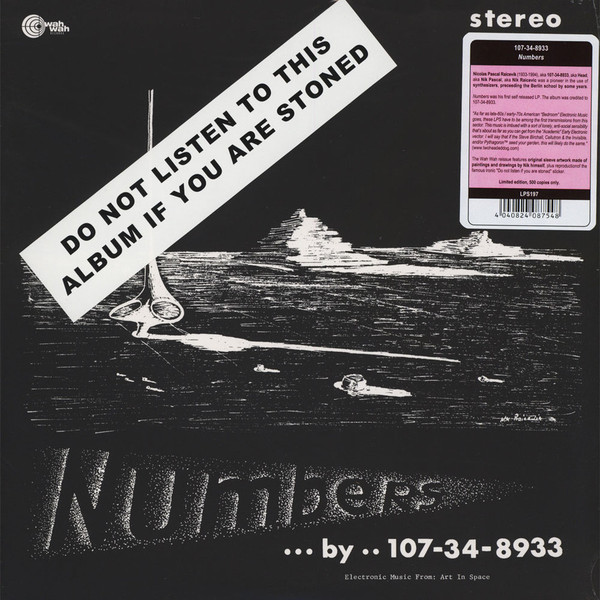 107-34-8933 - Numbers [LP] 