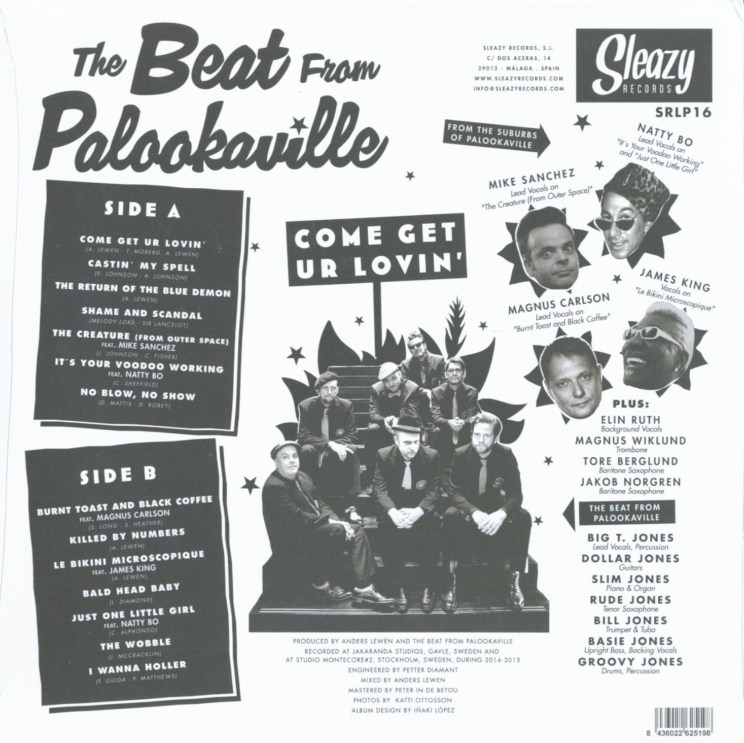 The Beat From Palookaville (비트 프롬 파룩아빌레) - Come Get Ur Lovin' [LP] 