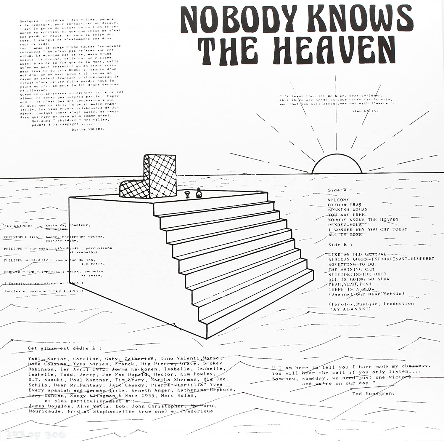 Beautiful Losers (뷰티풀 루저스) - Nobody Knows The Heaven [LP] 