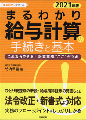 ’21 まるわかり給輿計算の手續きと基本