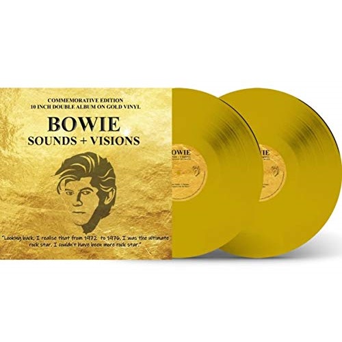 David Bowie (데이비드 보위) - Sounds + Visions [골드 컬러 10인치 2 Vinyl] 