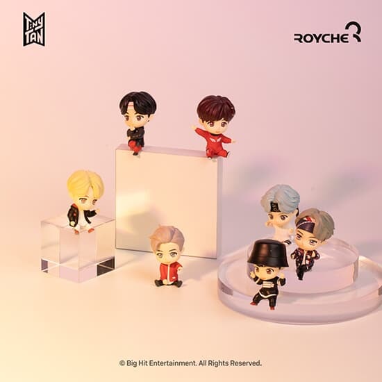 [로이체] 타이니탄 방탄소년단 7종 모니터 미니 피규어 (BTS Monitor Mini Figure)