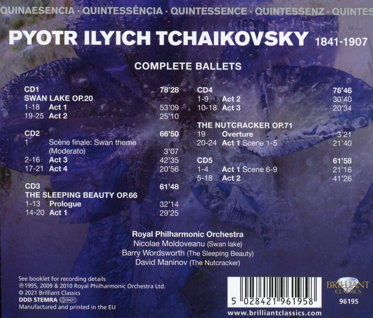 Royal Philharmonic Orchestra 차이코프스키: 3대 발레 전곡 (Tchaikovsky: Complete Ballets) 