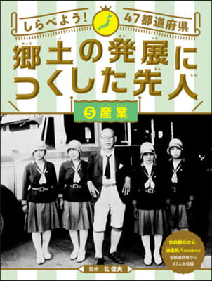 鄕土の發展につくした先人   5 産業