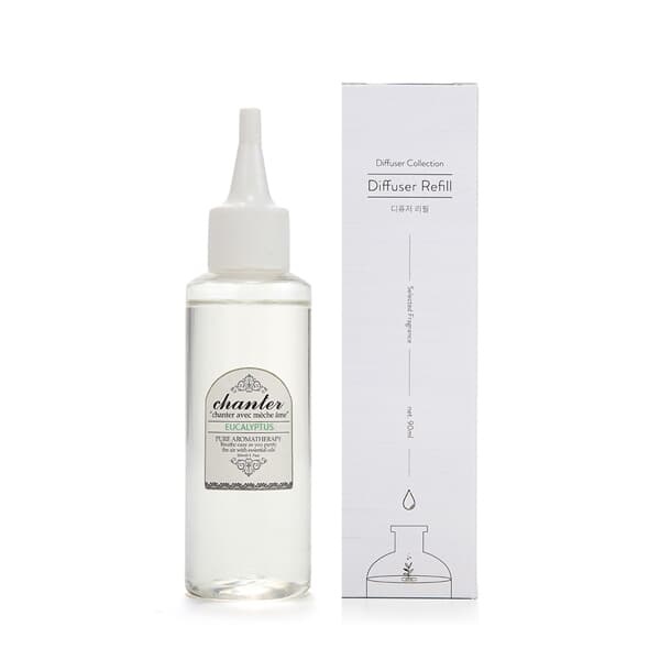 [샹떼] 유칼립투스 Eucalyptus 디퓨저 본품 & 리필 세트 - 본품 50ml 리필 90ml 차량용 실내용