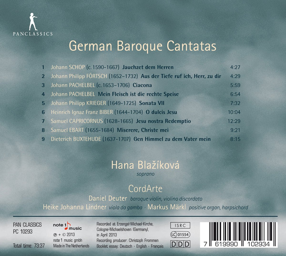 Hana Blazikova 독일 바로크 칸타타 (German Baroque Cantatas)