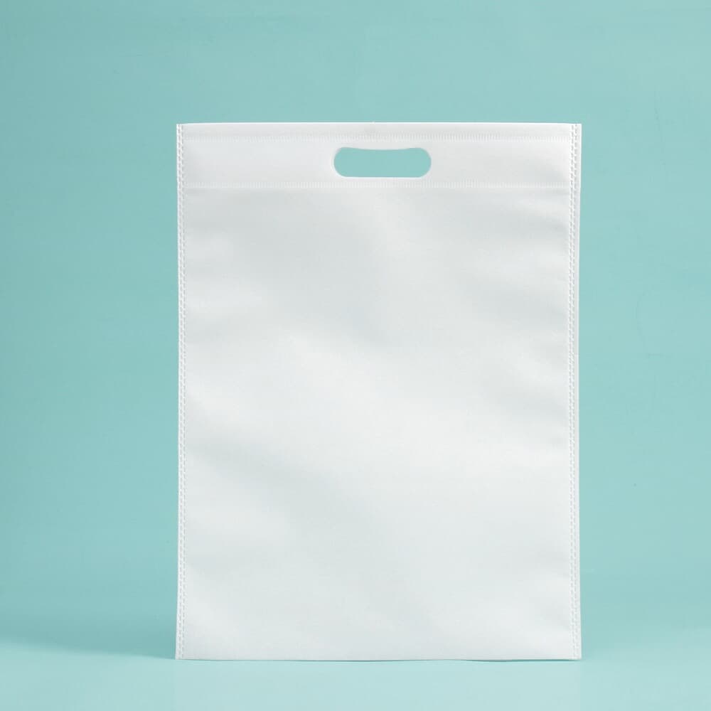 컬러 부직포 가방(40x50cm) (화이트) 선물 답례품가방