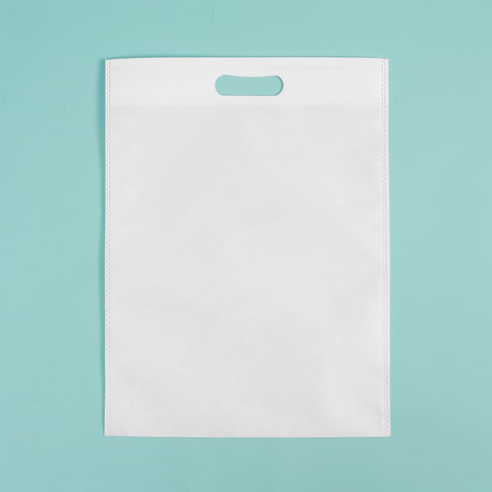 컬러 부직포 가방(35x45cm) (화이트) 선물쇼핑백