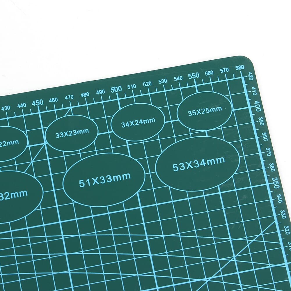 셀프힐링 책상 커팅매트(A2) (600x450mm) 고무판 패드