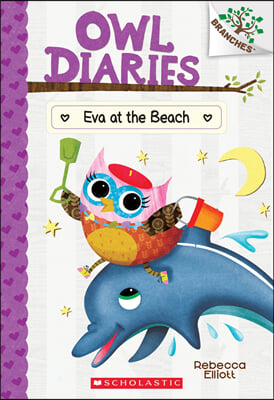 Owl Diaries #14 : Eva at the Beach (Paperback)