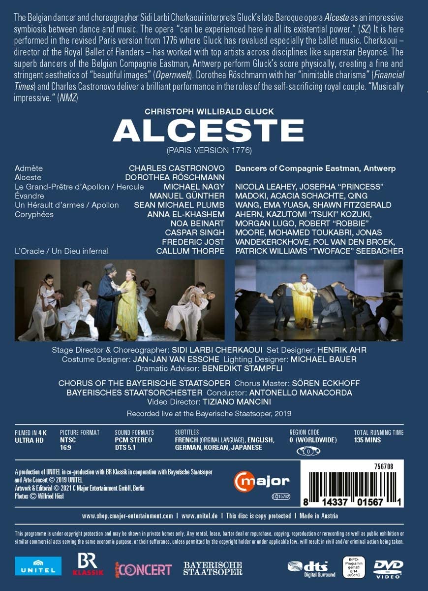 Charles Castronovo 글룩: 오페라 '알세스트' (Gluck: Alceste) 