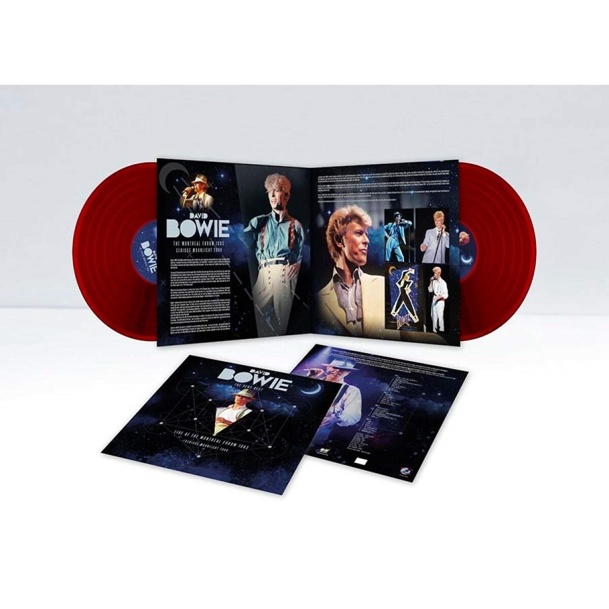 David Bowie (데이빗 보위) - The Very Best : Live At The Montreal Forum 1983 (Serious Moonlight Tour) [다크 레드 컬러 2LP] 