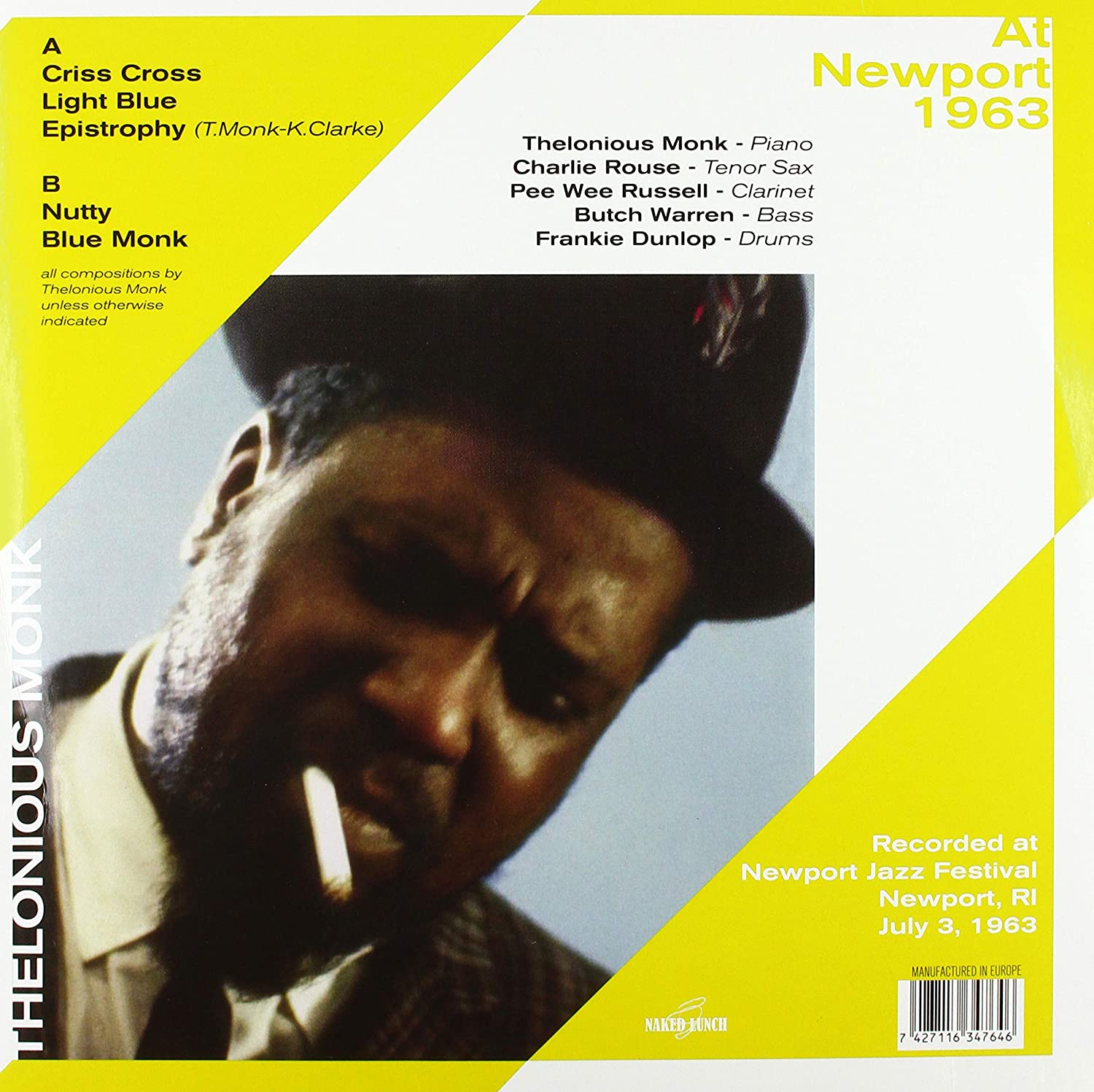 Thelonious Monk (델로니어스 몽크) - At Newport 1963 [LP]