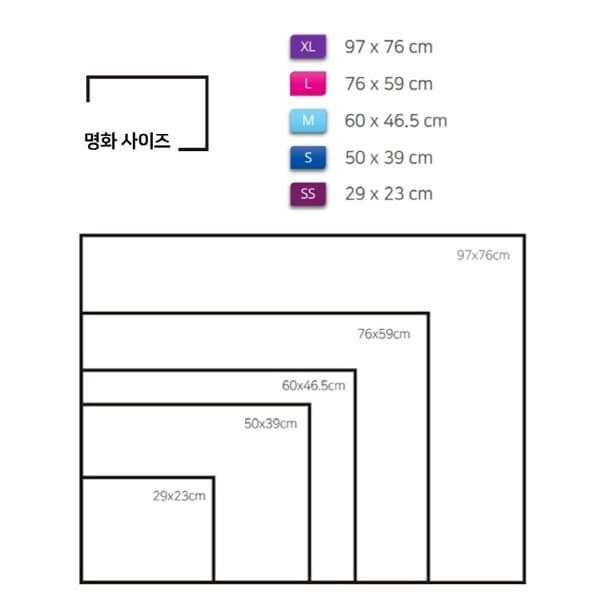 고흐 명품 그림 액자 - VG-02 꽃피는 아몬드나무 - SS-엣지블랙