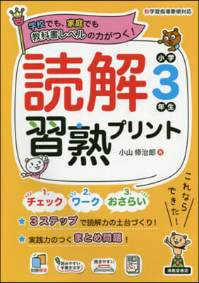 讀解習熟プリント 小學3年生