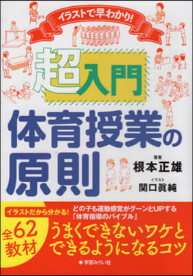 イラストで早わかり!超入門體育授業の原則