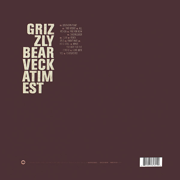 Grizzly Bear (그리즐리 베어) - 3집 Veckatimest [2LP] 