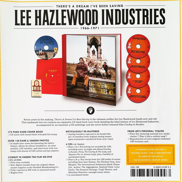 There's A Dream I've Been Saving: Lee Hazlewood Industries 1966-1971