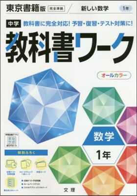 中學敎科書ワ-ク 東京書籍版 數學 1年