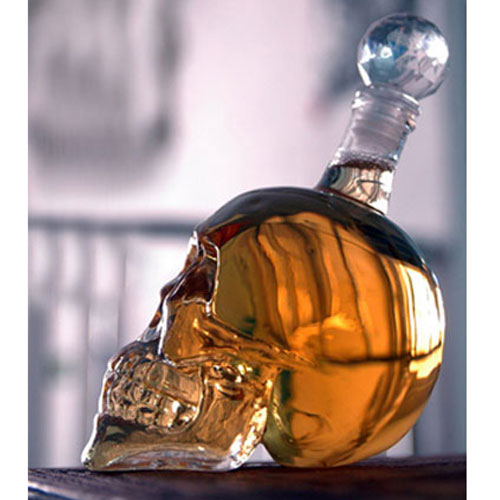 Crystal Skull bottle(해골 유리병) 350ml