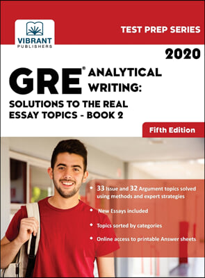 GRE Analytical Writing: Solutions to the Real Essay Topics - Book 2 (Hardcover, 5)