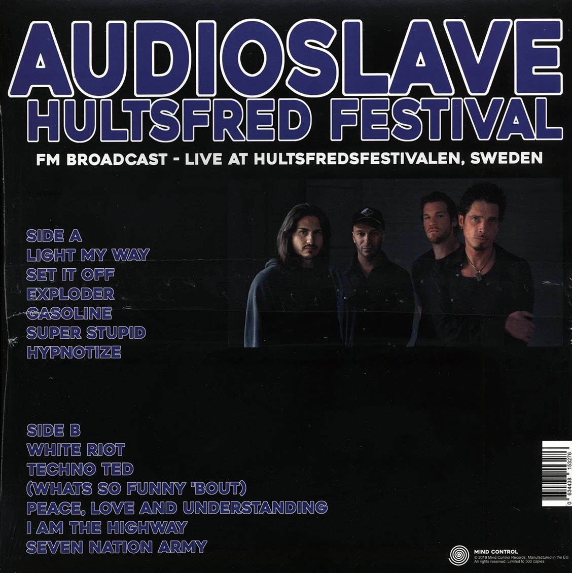 Audioslave (오디오슬레이브) - Hultsfred Festival: FM Broadcast Live At Hultsfredfestivalen, Sweden [LP] 