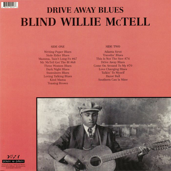 Blind Willie McTell (블라인드 윌리 맥텔) - Drive Away Blues [LP] 