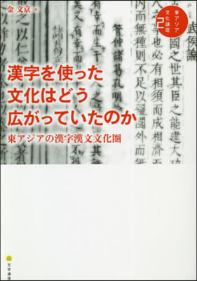 漢字を使った文化はどう廣がっていたのか