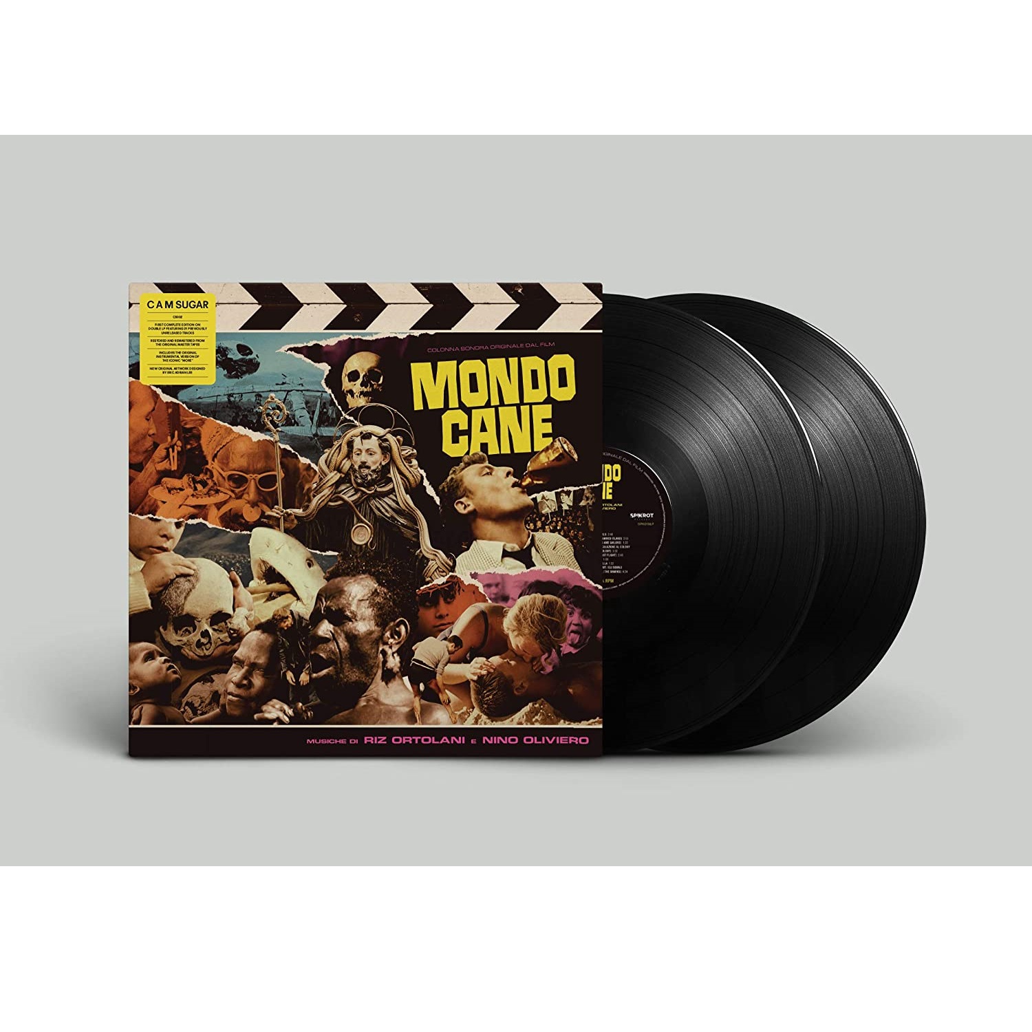 몬도 카네 다큐멘터리 영화 음악 (Mondo Cane OST by Riz Ortolani / Nino Oliviero) [2LP] 