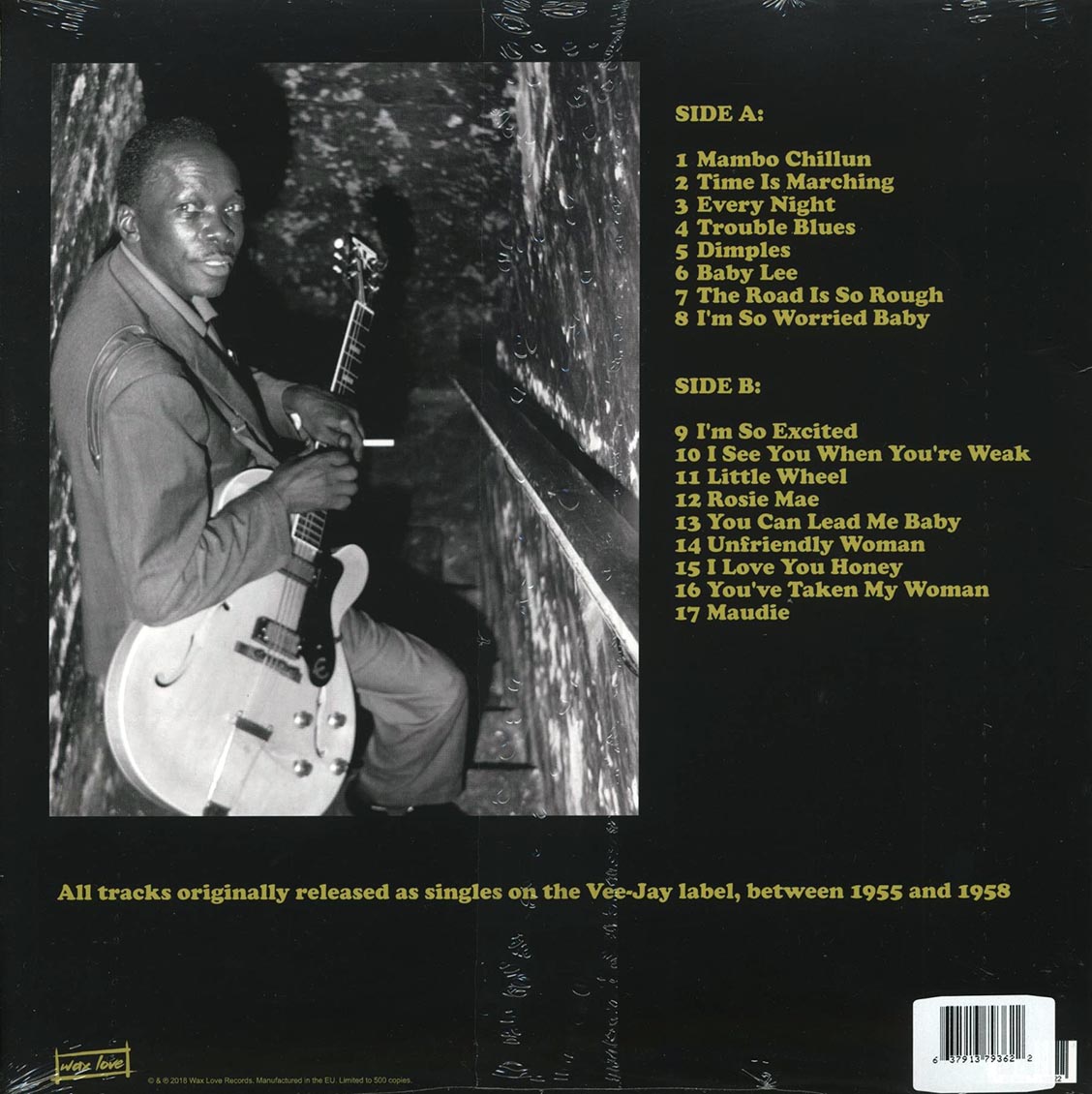 John Lee Hooker (존 리 후커) - Mambo Chillun: Vee-Jay Singles 1955-1958 [LP] 