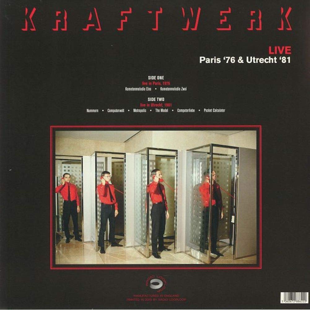 Kraftwerk (크라프트베어크) - Live: Paris '76 & Utrecht '81 [LP] 