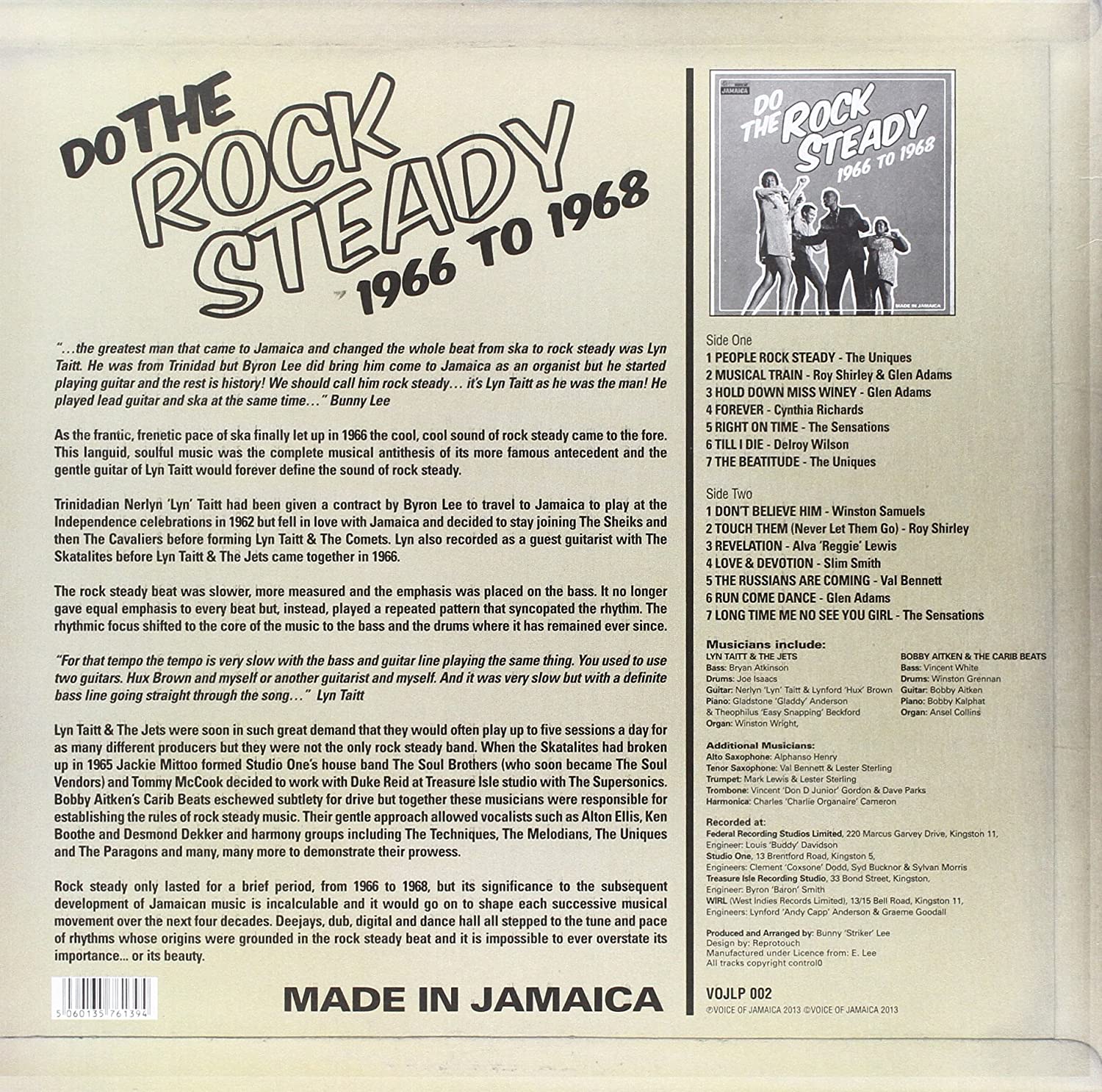 Do The Rock Steady: 1966-1968 [LP] 