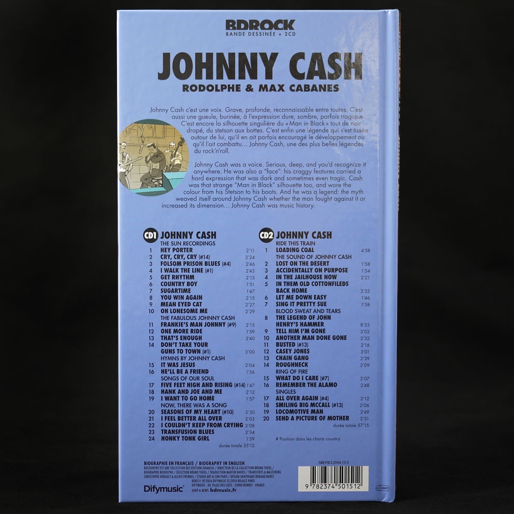 일러스트로 만나는 조니 캐시 (Johnny Cash illustrated by Max Cabanes) 