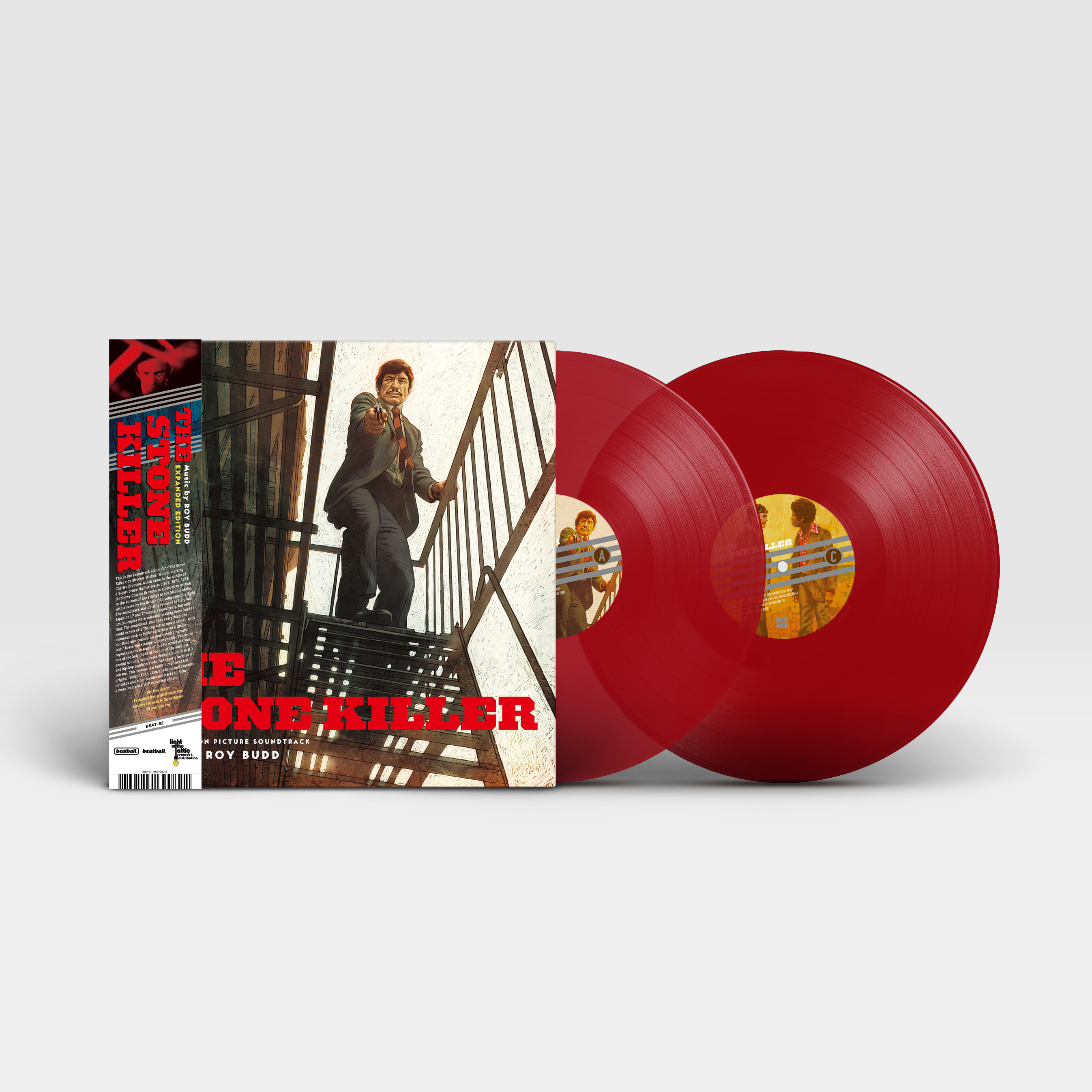 신디케이트 영화음악 (The Stone Killer OST by Roy Budd) [레드 컬러 2LP] 