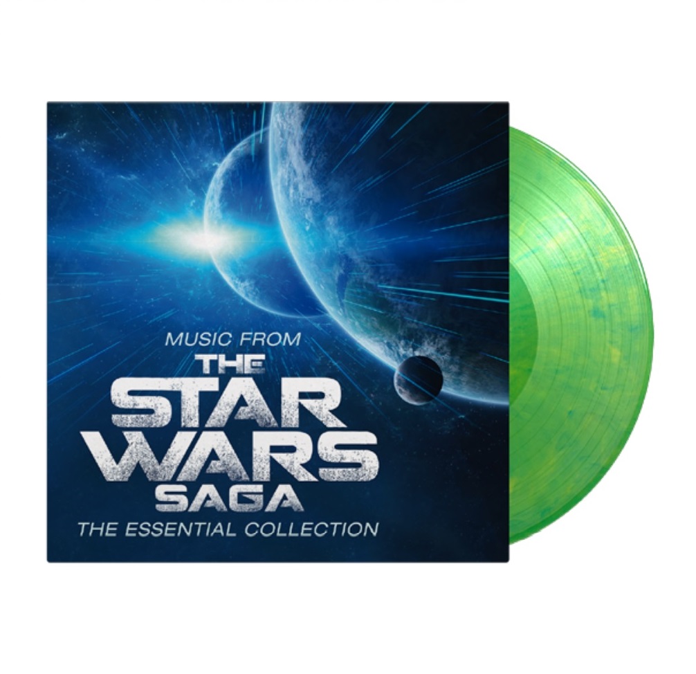 스타워즈 영화음악 베스트 모음집 (Music from the 'Star Wars Saga' OST Best by John Williams) [그린 마블 컬러 2LP] 