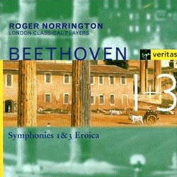 Beethoven : Symphonies Nos.1 & 3 : London Classical PlayersㆍNorrington